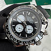 Годинник чоловічий Rolex Daytona Silicone, фото 3