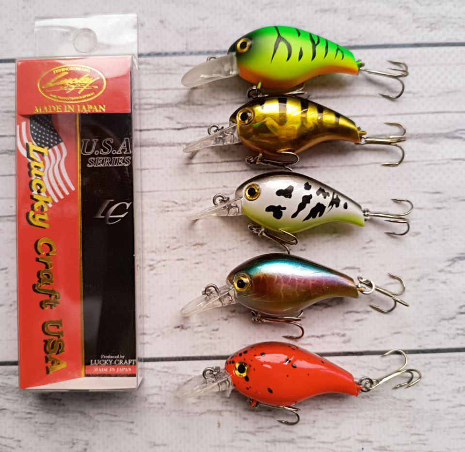 Набір Воблерів Lucky Craft Clutch MR \ Floating 42mm 6g 5шт