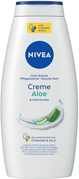 Гель для душу Nivea "Creme Aloe" (750мл.)