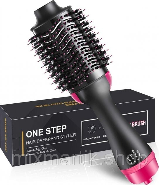 Фен-щітка для укладання волосся 3 в 1 One Step Hair Dryer 1000 Вт