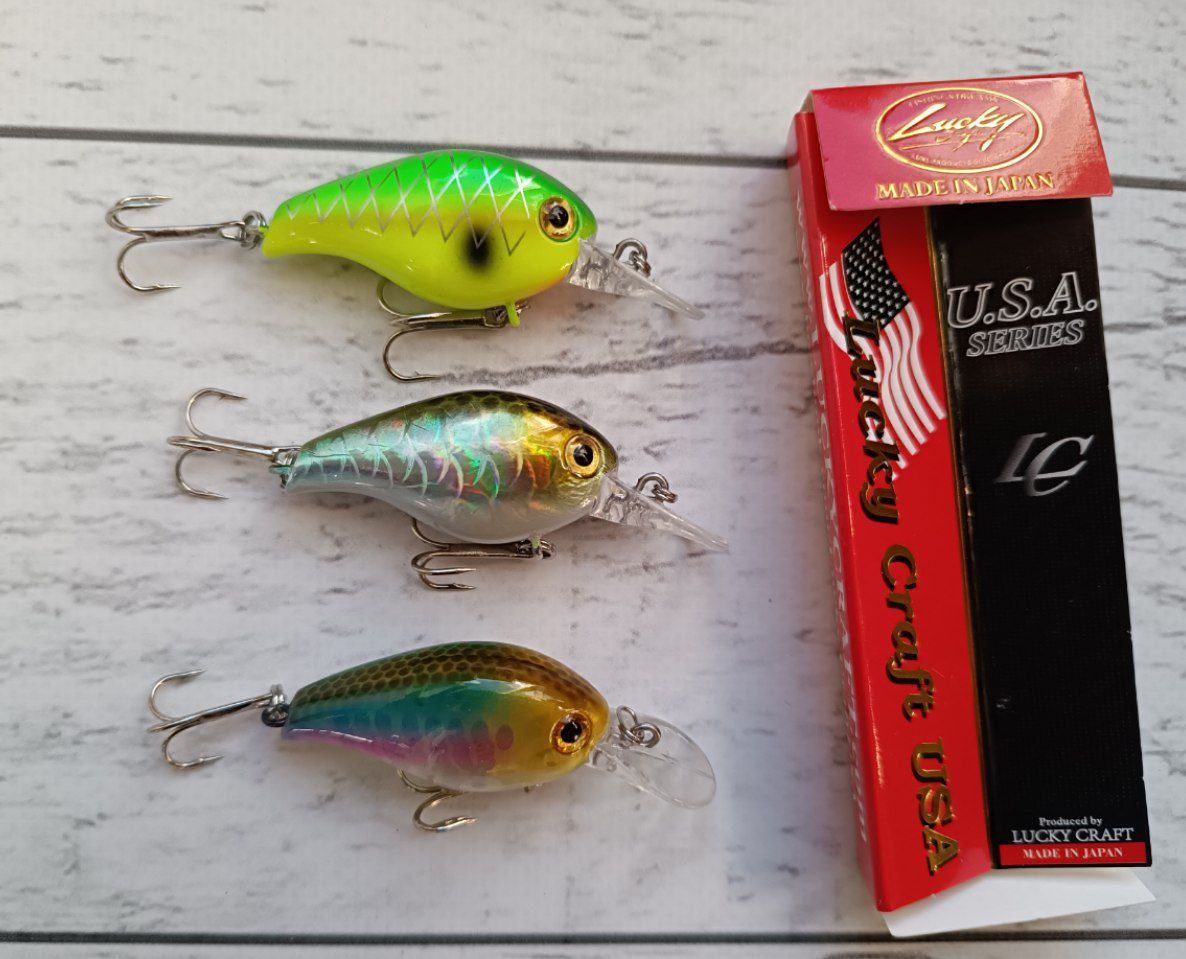 Набір Воблерів Lucky Craft Clutch MR \ Floating 42mm 6g 3шт