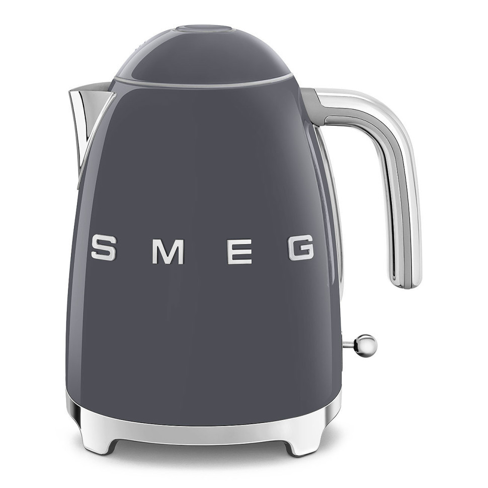 Глянцевий електричний чайник Smeg KLF03GREU чайник з полірованим носиком м'яким відкриттям кришки