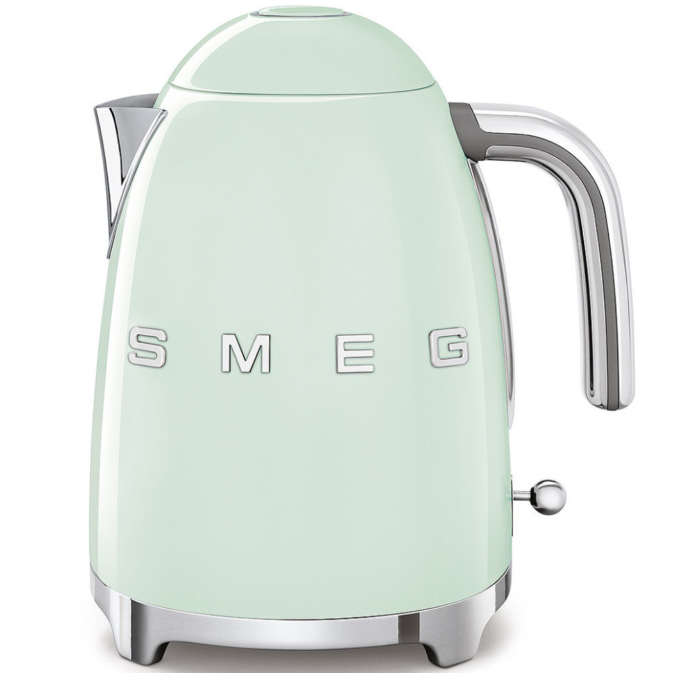Глянцевий електричний чайник Smeg KLF03PGEU чайник з полірованим носиком м'яким відкриттям кришки
