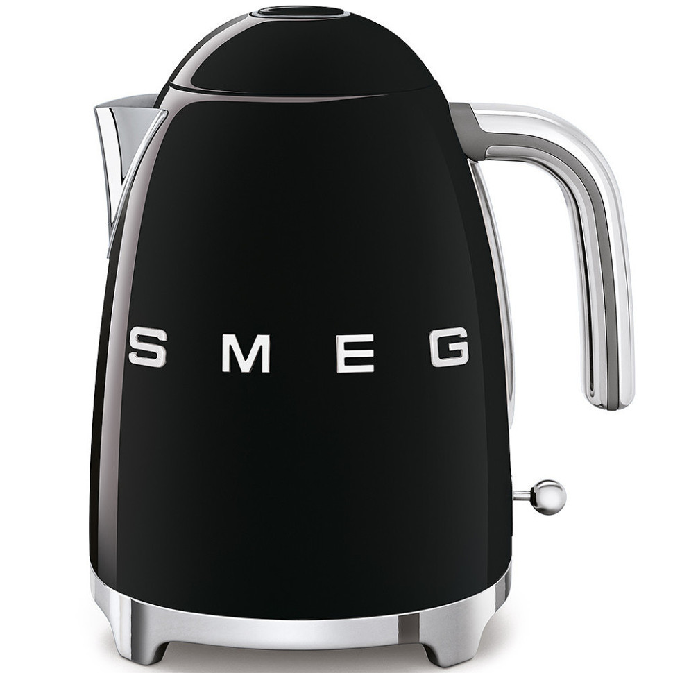 Глянцевий електричний чайник Smeg KLF03PKEU чайник з полірованим носиком м'яким відкриттям кришки
