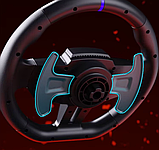 Комплект ігрового керма PXN V9 GEN2 з педалями та коробкою передач + стійка кріплення (PXNV9A9), фото 6