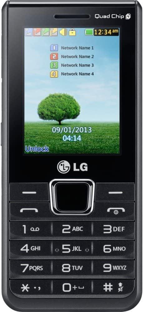 LG A395 4 sim кнопковий мобільний телефон