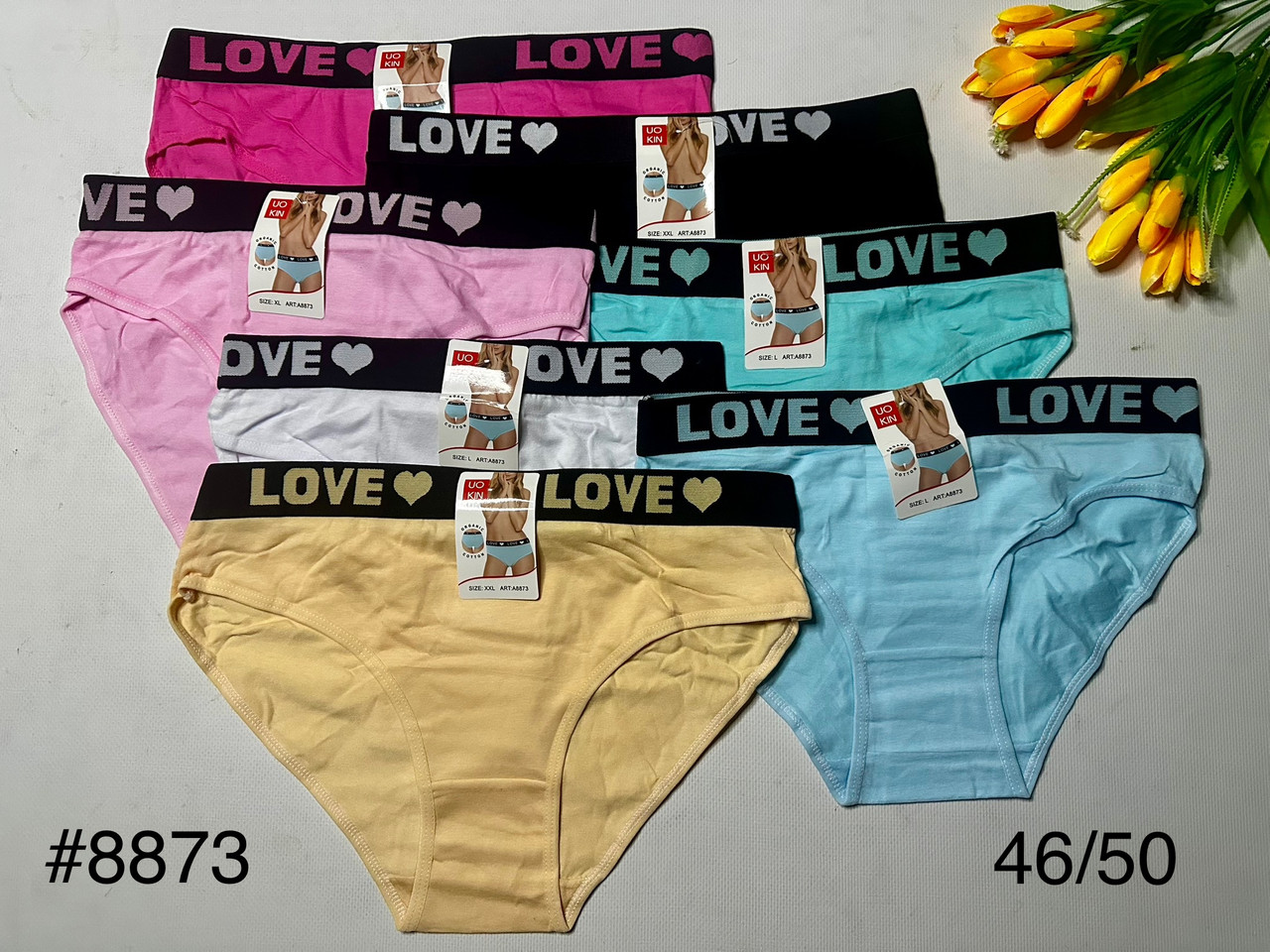 Трусики молодіжні  46/50 гумка « LOVE"