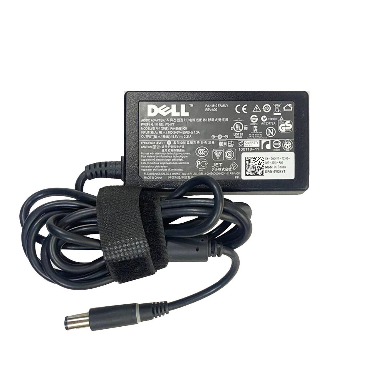 Блок живлення Dell ( 19,5 V 2,31 A 45 W) 7.4x5.0 original "Б/У"