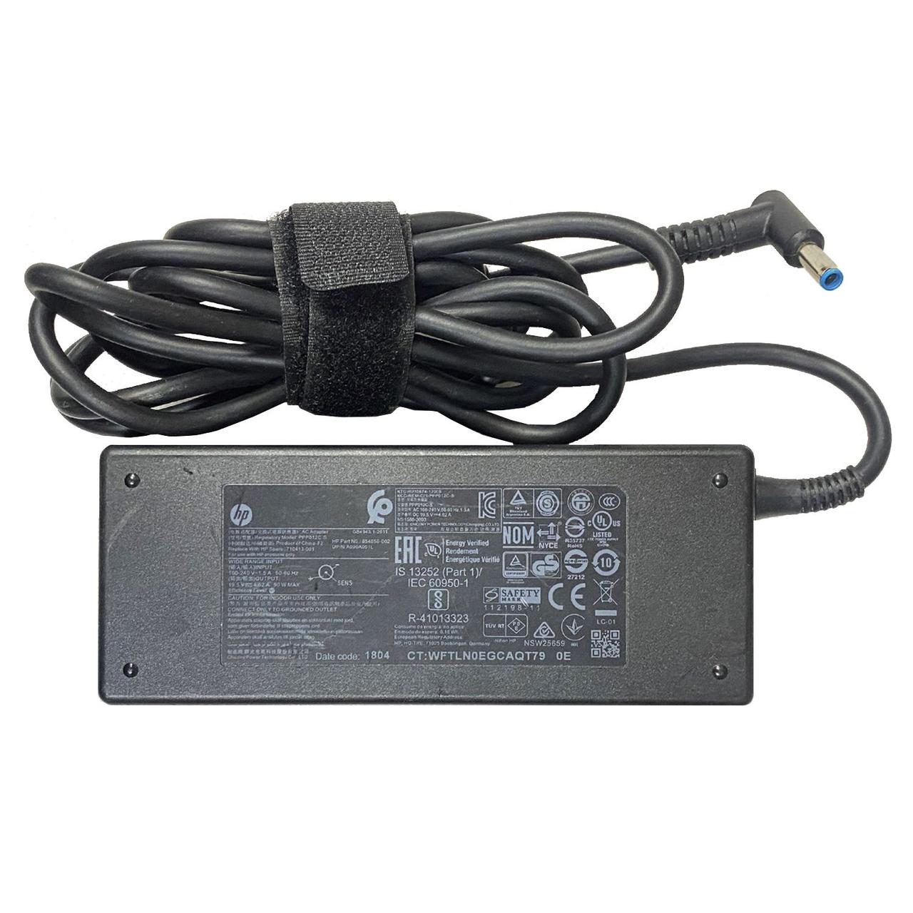 Блок живлення HP (18.5 V 4.9 A 90 W) 4.5x3.0 мм Pin Blue original "Б/У"