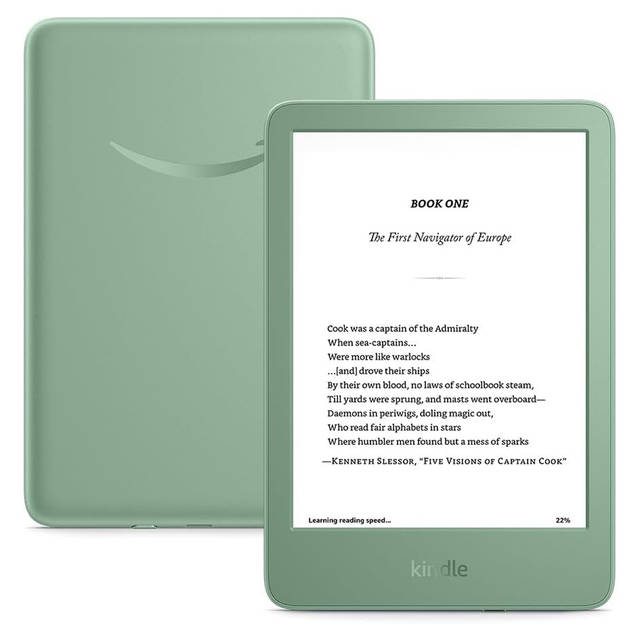 Электронная книга Amazon Kindle 11th Gen (2024г) 16 GB Matcha