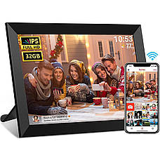 Цифрова фоторамка FRAMEO 10", WI-FI, сенсорний дисплей, 32 гб, фото 4