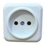 Розетка накладна без з/к Lemur Techno Systems