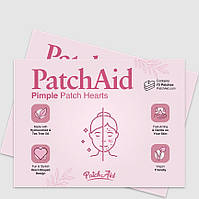 Patch Aid Pimple Patch / Патчі для догляду за шкірою обличчя від прищів у формі сердець 72 шт.
