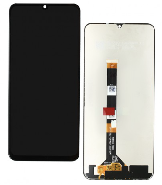 Дисплей (екран) Realme C51/C53/Narzo N53, чорний, оригінал PRC
