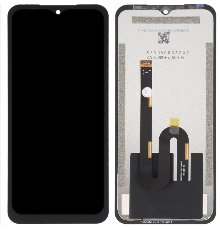 Дисплей (екран) Ulefone Armor 21, чорний, оригінал PRC