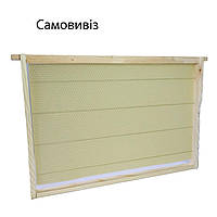 Рамка для улиці Дадан 435x300 мм. зібрана з вощиною (Короградська)