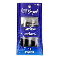 Голки 12шт 7 для ручного шиття  (06047)