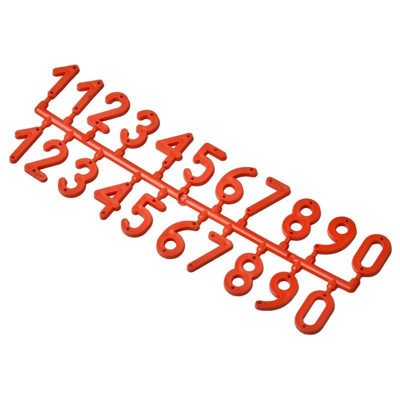 Номерки на улії пластикові 1 пак.