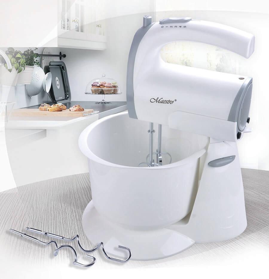 Кухонний міксер з чашею Maestro MR-555  400 Вт. для збивання та замішування тіста