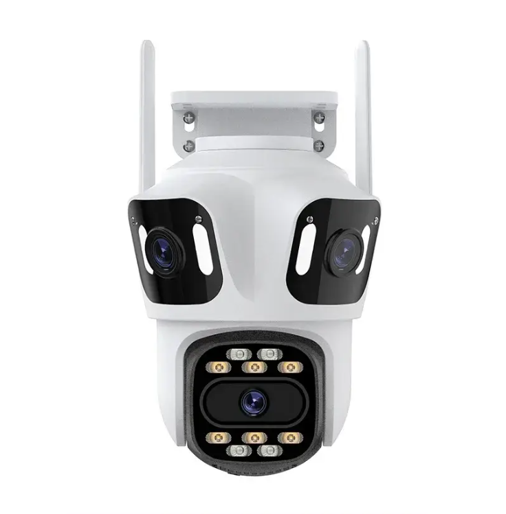 Вулична охоронна поворотна WI-FI камера спостереження Deruvin XM76-EU 6K 360