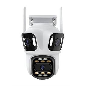Вулична охоронна поворотна WI-FI камера спостереження Deruvin XM76-EU 6K 360