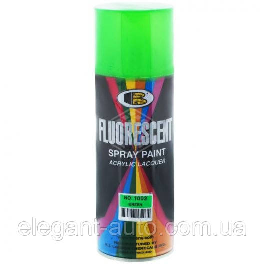 Фарба флуоресцентна 400ml "Bosny" зелена №1003