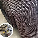 Щетинисте покриття/ брудозахисна доріжка коричнева PLASTTURF 37, ширина 90 см, фото 2
