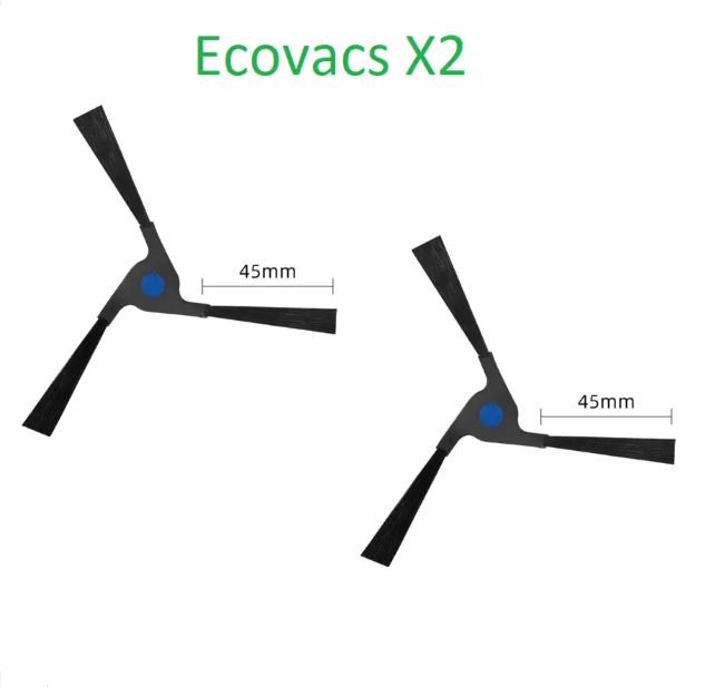 Бічна щітка для робота-пилососа Ecovacs Deebot OZMO X2 2 штуки