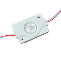 Світлодіод - Модуль 12V COB 1 (3030) Коло Біле Лінза 1W 45*30мм 120lm,IP67