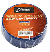Ізолента PVC 20m синя "ELEGANT" 100181 підвищ.якості (уп.10шт)