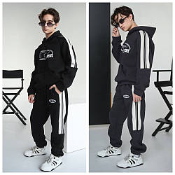 Підлітковий теплий костюм унысекс, розміри на рости 146-152,152-158,158-164,164-170