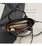 Жіноча сумка клатч НОВИЙ стильна сумка для через плече Ручні сумки Жіночий тільки ОПТ, фото 7