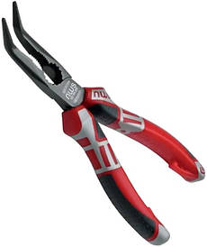 Довгогубці загнуті 45° 170 мм покриття TitanFinish ручки SoftGripp 3K NWS 141-69-170