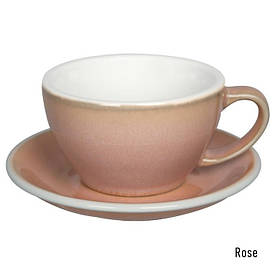 Чашка Loveramics Egg Rose 300 мл із блюдцем