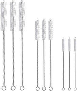 Набір щіток для чищення стімера та трубок 9 шт.