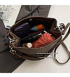 Жіноча сумка клатч НОВИЙ стильний сумка для через плече Ручні сумки Жіночий тільки ОПТ, фото 8