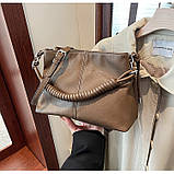 Жіноча сумка клатч НОВИЙ стильний сумка для через плече Ручні сумки Жіночий тільки ОПТ, фото 3