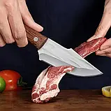 Туристичний, похідний ніж із неіржавкої сталі 5Cr15MoV. Кований. Sharp Claw, фото 8