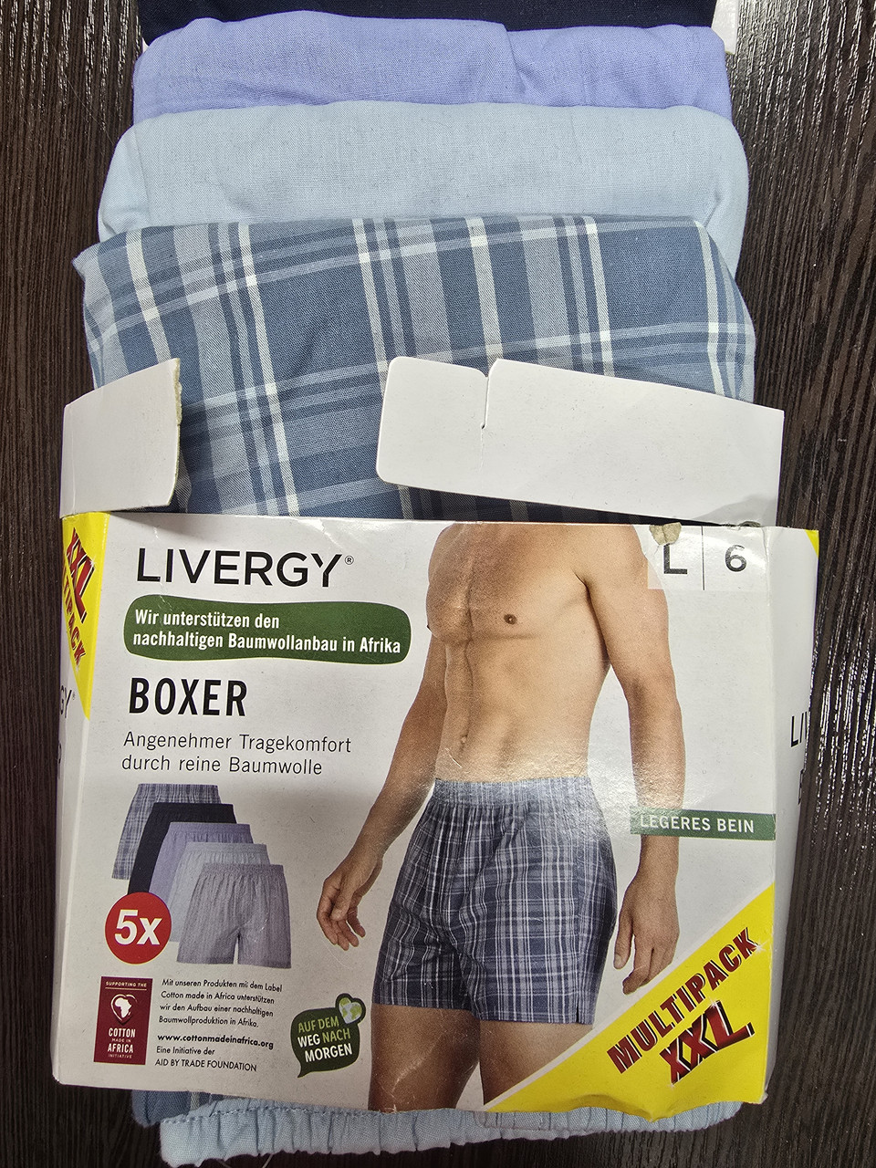 Боксери чоловічі XXL Livergy