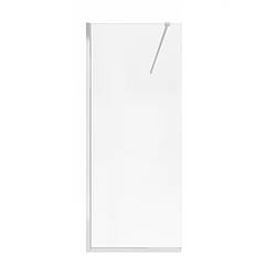 Душова перегородка Qtap Walk-In Standard CRM209.C8 90х190 см, скло Clear 8 мм, покриття CalcLess