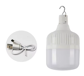 USB LED Лампа туристична кемпінгова 80 W Світильник акумуляторний
