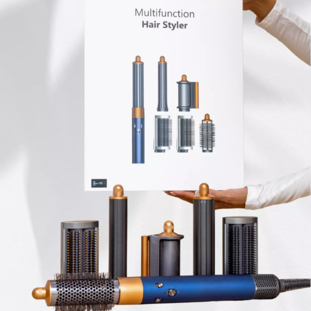 Професійний фен-стайлер Multifunction Hair Styler 6в1 з насадками у комплекті FVHS-61