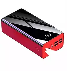 Зовнішній акумулятор повербанк з ліхтаріком Power Bank 20000 mAh Mg