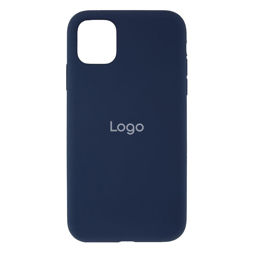 Чохол Silicone Case Full Size (AA) для iPhone 11 Колір 08.Dark Blue