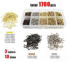 Цвяхи Декоративні Для Оббивки Меблів Набір 1700 шт SPEC (SP-251700)