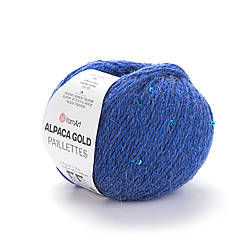 Пряжа з паєтками Yarnart Alpaca gold pailliettes 9309