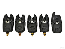 Набір сигналізаторів клювання W. P. E ESK-51 4+1 у кейсі з пейджером, фото 3