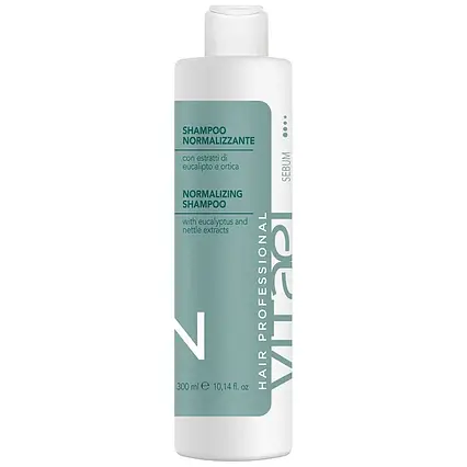 Шампунь нормалізуючий для жирної шкіри голови  VITAEL NORMALIZING SHAMPOO  300 мл