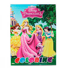 Розмальовка А4, 8 стр Disney Princesses
