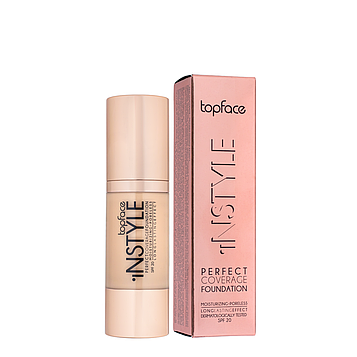 Тональна основа Topface Instyle Perfect Coverage SPF20 № 04